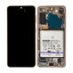 Samsung Galaxy S21 G991B - Ecran LCD + Sticlă Tactilă + Ramă + Baterie (Violet) - GH82-27254B Genuine Service Pack