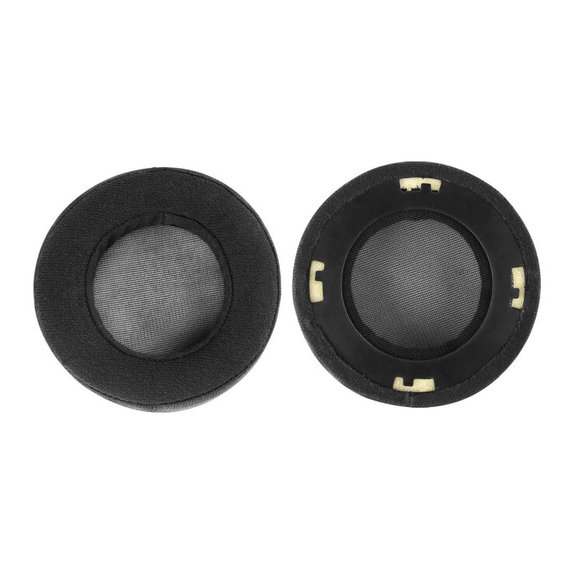 Perne de schimb pentru AKG K701, K702, Q701, Q702, K601, K612, K712, Spumă + Velur, Negru, 1 pereche