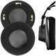 Perne de schimb pentru AKG K701, K702, Q701, Q702, K601, K612, K712, Spumă + Velur, Negru, 1 pereche