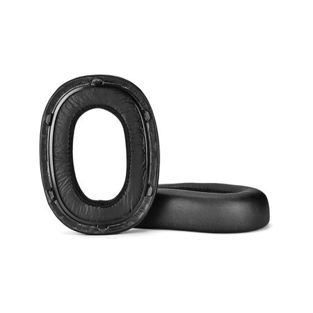 Perne de schimb pentru AKG N700NC, Spumă cu memorie + piele PU, Negru, 1 pereche