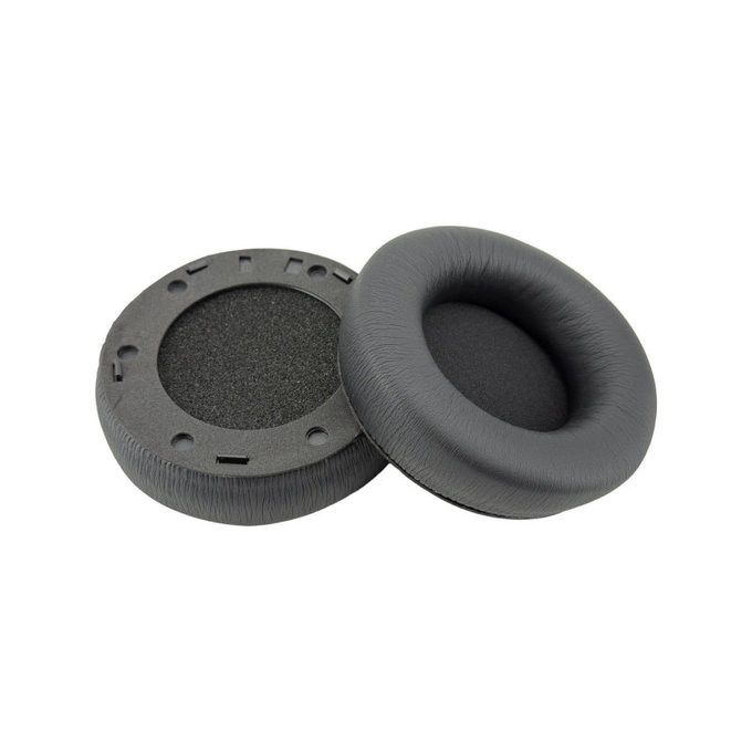 Perne de schimb pentru AKG Y600NC, Spumă cu memorie + piele PU, Negru, 1 pereche