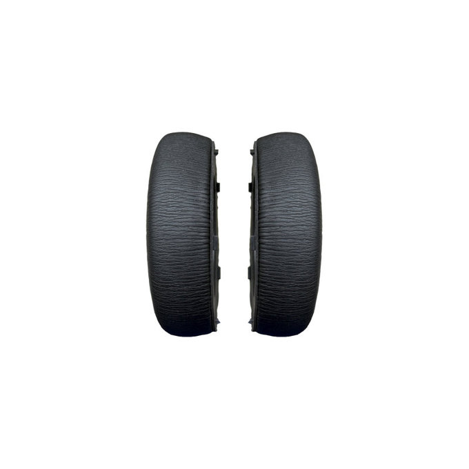 Perne de schimb pentru AKG Y600NC, Spumă cu memorie + piele PU, Negru, 1 pereche