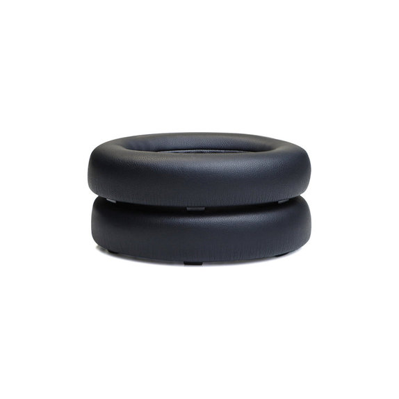 Perne de schimb pentru Bose QC Ultra, Spumă cu memorie + Piele, Negru, 1 pereche