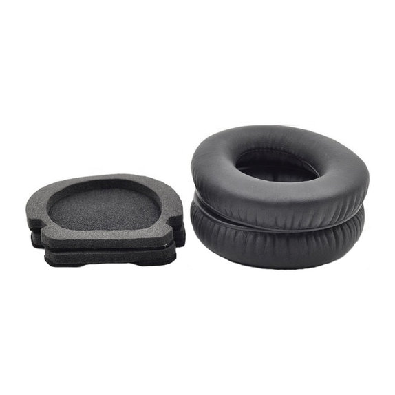 Perne de schimb pentru Bose Aviation A10, A20, Spumă cu memorie + piele PU, Negru, 1 pereche