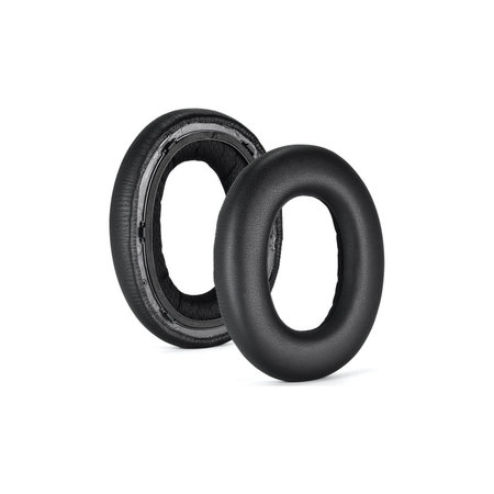 Perne de schimb pentru Bowers & Wilkins PX7, Spumă cu memorie + piele PU, Negru, 1 pereche