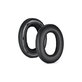 Perne de schimb pentru Bowers & Wilkins PX7, Spumă cu memorie + piele PU, Negru, 1 pereche