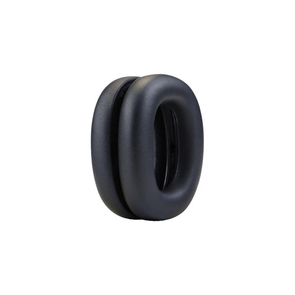 Perne de schimb pentru Bowers & Wilkins PX8, PX7S2, Spumă cu memorie + piele PU, Negru, 1 pereche