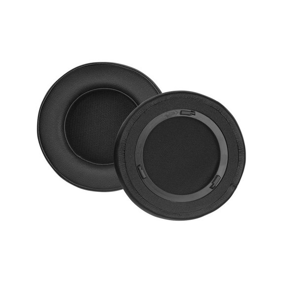 Perne de schimb pentru Corsair Virtuoso RGB, Spumă cu memorie + piele PU, Negru, 1 pereche