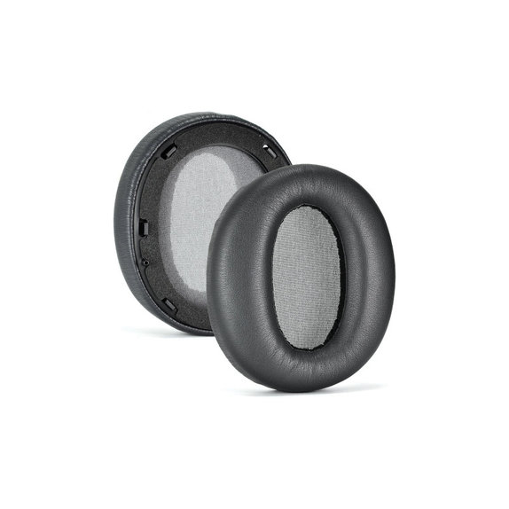Perne de schimb pentru Edifier W820NB, Spumă cu memorie + piele PU, Negru, 1 pereche