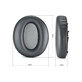 Perne de schimb pentru Edifier W820NB, Spumă cu memorie + piele PU, Negru, 1 pereche