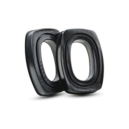 Perne de schimb pentru Howard Leight Impact, Spumă cu memorie + Piele, Negru, Gel răcoritor, 1 pereche