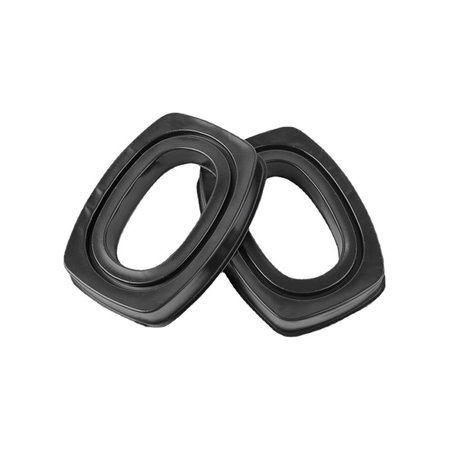 Perne de schimb pentru Howard Leight Impact, Spumă cu memorie + Piele, Negru, Gel răcoritor, 1 pereche