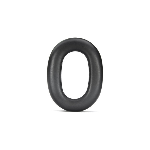 Perne de schimb pentru Jabra Evolve2 85 UC/MS, Spumă cu memorie + Piele, Negru, 1 pereche