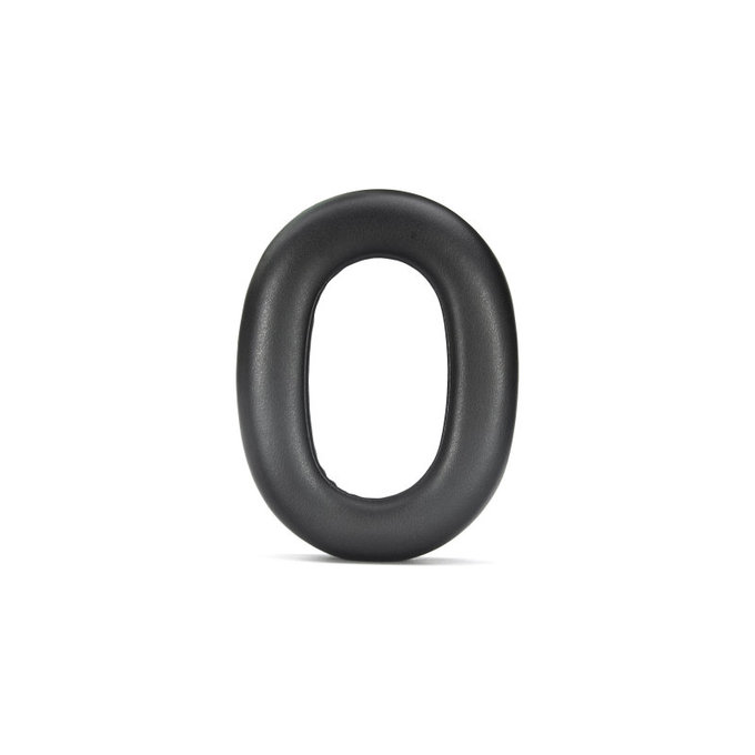 Perne de schimb pentru Jabra Evolve2 85 UC/MS, Spumă cu memorie + Piele, Negru, 1 pereche