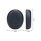 Perne de schimb pentru Jabra Evolve2 65 UC/MS (Flex), Spumă cu memorie + piele PU, Negru, 1 pereche