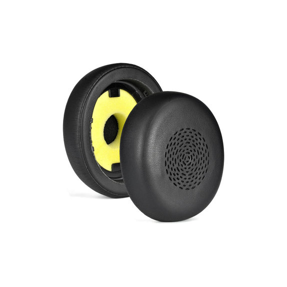 Perne de schimb pentru Jabra Evolve 2 75 UC/MS, Spumă cu memorie + piele PU, Negru, 1 pereche