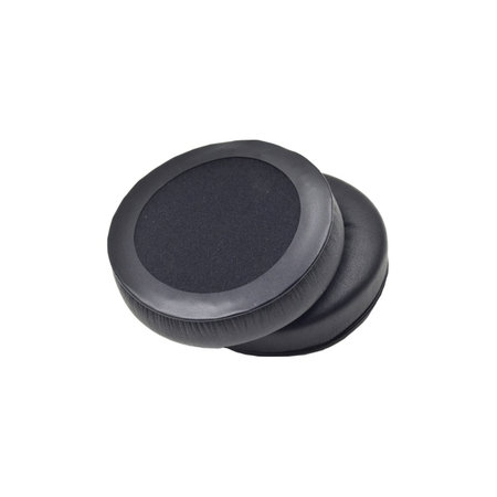 Perne de schimb pentru JBL Synchros E50BT, Spumă cu memorie + piele PU, Negru, 1 pereche