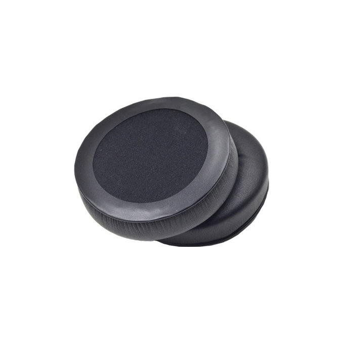 Perne de schimb pentru JBL Synchros E50BT, Spumă cu memorie + piele PU, Negru, 1 pereche