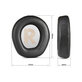 Perne de schimb pentru JBL Quantum Q200, Q300, Spumă cu memorie + piele PU, Negru, 1 pereche
