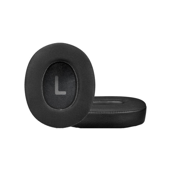 Perne de schimb pentru JBL Tune 700BT, 710BT, Spumă cu memorie + Piele + Textil, Negru, Gel răcoritor, 1 pereche