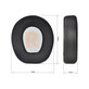 Perne de schimb pentru JBL Quantum Q200, Q300, Spumă cu memorie + piele PU + Textil, Negru, Gel răcoritor, 1 pereche