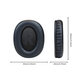 Perne de schimb pentru Logitech G Pro X, Spumă cu memorie + piele PU, Negru, 1 pereche