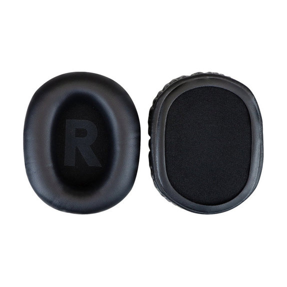 Perne de schimb pentru Logitech G Pro X, Spumă cu memorie + piele PU, Negru, 1 pereche