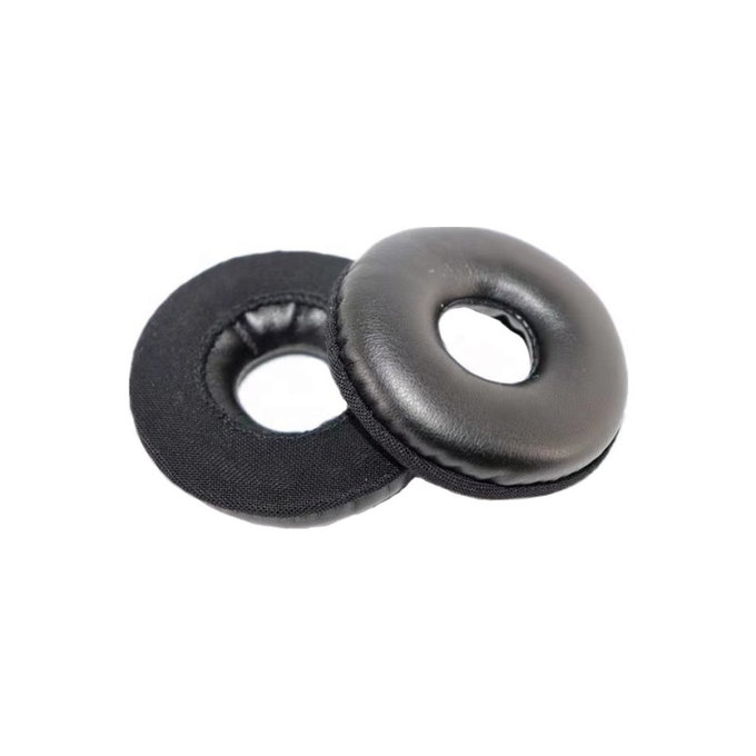 Perne de schimb pentru Logitech H600, H390, H609, Spumă cu memorie + piele PU, Negru, 1 pereche