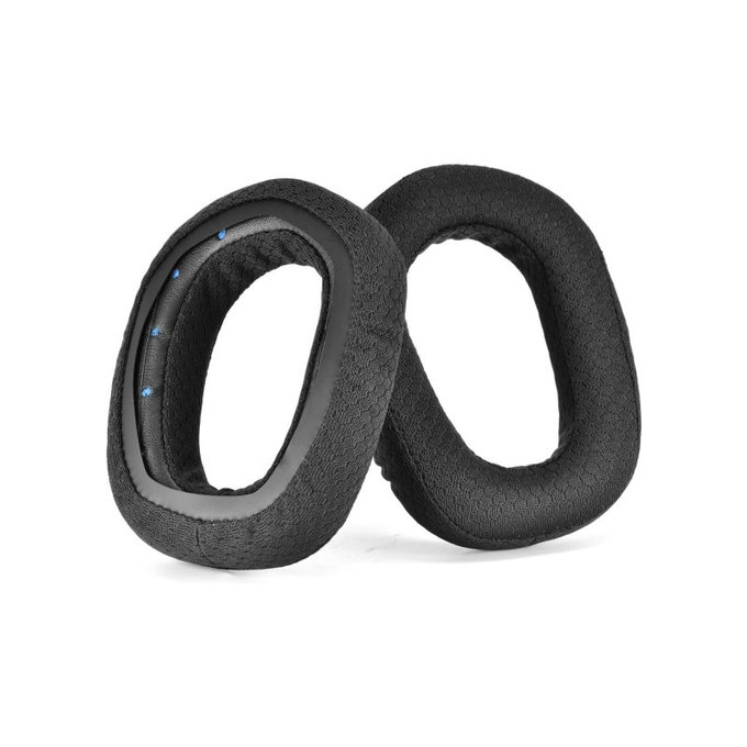 Perne de schimb pentru Logitech G435, Spumă + Textil, Negru, 1 pereche