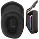 Perne de schimb pentru Logitech G335, G733, Spumă cu memorie + Textil, Negru, 1 pereche