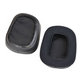 Perne de schimb pentru Logitech G633 Artemis, G933 Artemis, Spumă cu memorie + Textil + Piele, Negru, Gel răcoritor, 1 pereche