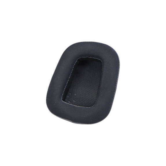 Perne de schimb pentru Logitech G633 Artemis, G933 Artemis, Spumă cu memorie + Textil + Piele, Negru, Gel răcoritor, 1 pereche