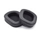 Perne de schimb pentru Logitech G633 Artemis, G933 Artemis, Spumă cu memorie + Piele, Negru, 1 pereche
