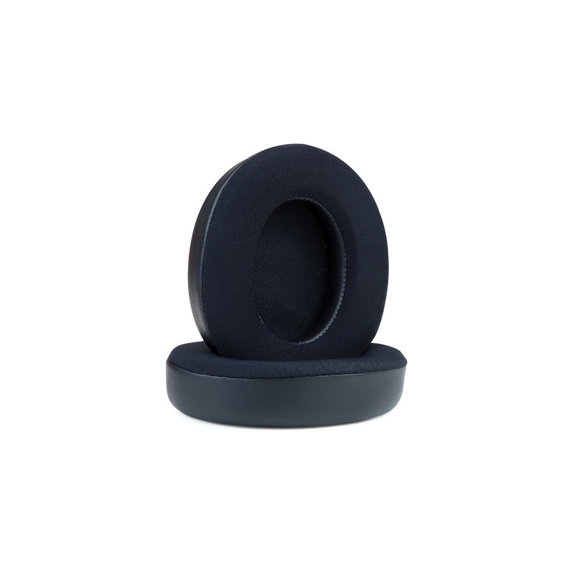 Perne de schimb pentru Beats Studio Pro, Spumă cu memorie + Textil + Piele, Negru, Gel răcoritor, 1 pereche