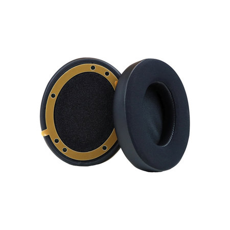 Perne de schimb pentru Beats Studio Pro, Spumă cu memorie + Textil + Piele, Negru, Gel răcoritor, 1 pereche