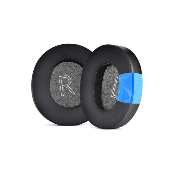Perne de schimb pentru Microsoft Xbox Series, Spumă cu memorie + piele PU + Textil, Negru, Gel răcoritor, 1 pereche