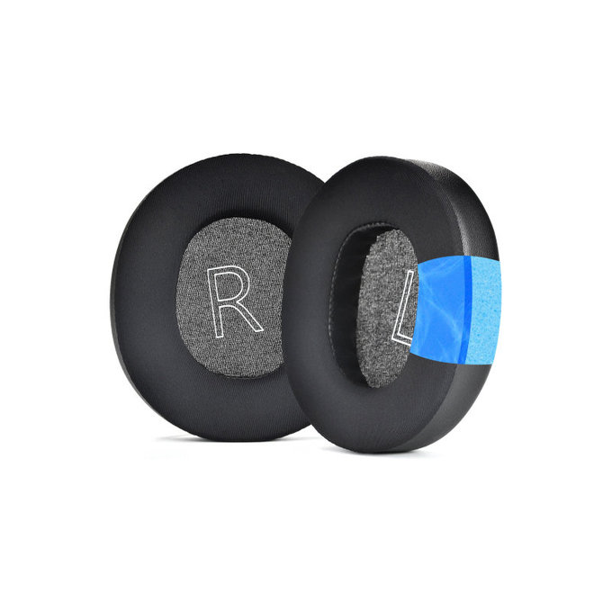 Perne de schimb pentru Microsoft Xbox Series, Spumă cu memorie + piele PU + Textil, Negru, Gel răcoritor, 1 pereche