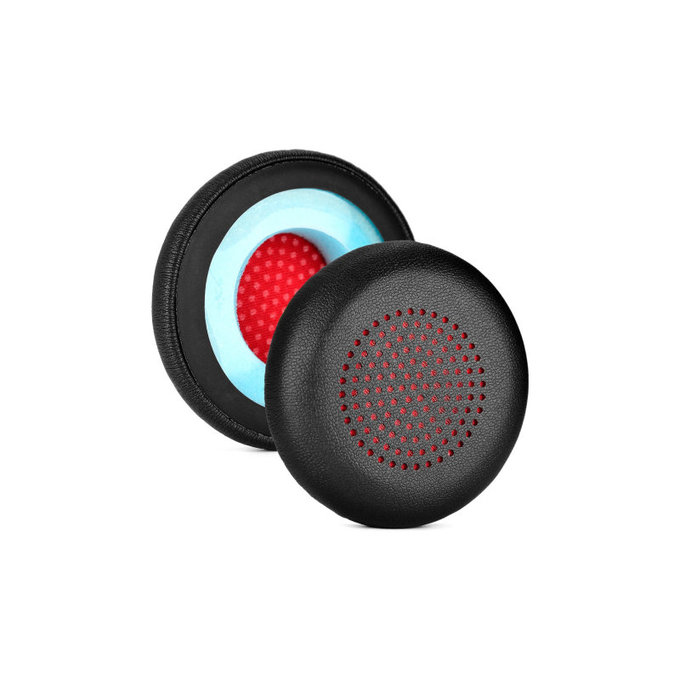 Perne de schimb pentru Plantronics Voyager Focus UC, piele PU, Negru, 1 pereche