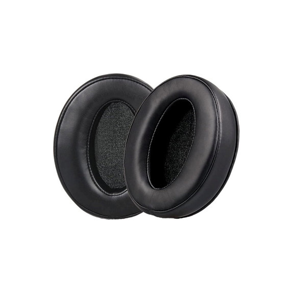 Perne de schimb pentru Sennheiser HD4.50, HD450, Spumă cu memorie + Piele, Negru, 1 pereche