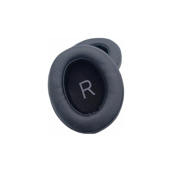 Perne de schimb pentru Sennheiser Momentum 3.0, Spumă cu memorie + Piele, Negru, 1 pereche