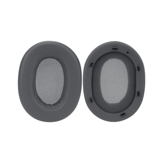 Perne de schimb pentru Sony ULT Wear, Spumă + Piele, Negru, 1 pereche