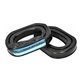 Perne de schimb pentru Walker’s Razor (XCEL/Digital/BT/XTRM), Spumă cu memorie + Piele, Negru, Gel răcoritor, 1 pereche