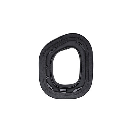 Perne de schimb pentru Corsair HS80, Spumă cu memorie + Velur, Negru, 1 pereche