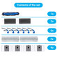 Ecovacs T80 Omni, T80 - Set complet