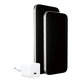 Adaptor de călătorie Grand Prix USB-C, GaN, 30 W PD, argintiu-alb, empower