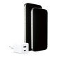 Adaptor de călătorie Grand Prix USB-C/USB-A, GaN, 35 W PD, argintiu-alb, empower