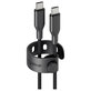 Cablu USB-C, 60 W, Racing, 1, 2 m, Space Black, empower