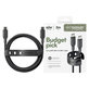 Cablu USB-C, 60 W, Racing, 2 m, Space Black, empower