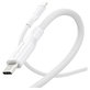 Cablu USB-C, 240 W, Racing, 1,2 m, argintiu-alb, empower