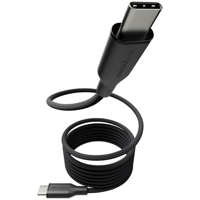Cablu USB-C, 240 W, Magnetic, 1, 5 m, Space Black, empower